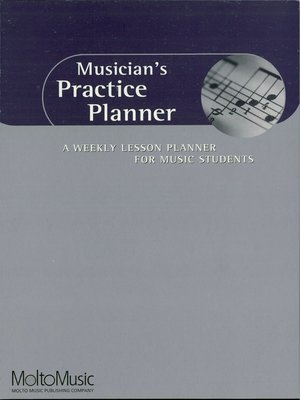 cover image of Musician's Practice Planner